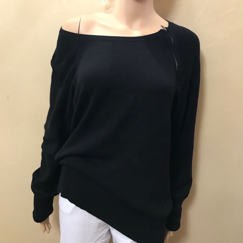 JCREW sweater with zipper design. Size XL